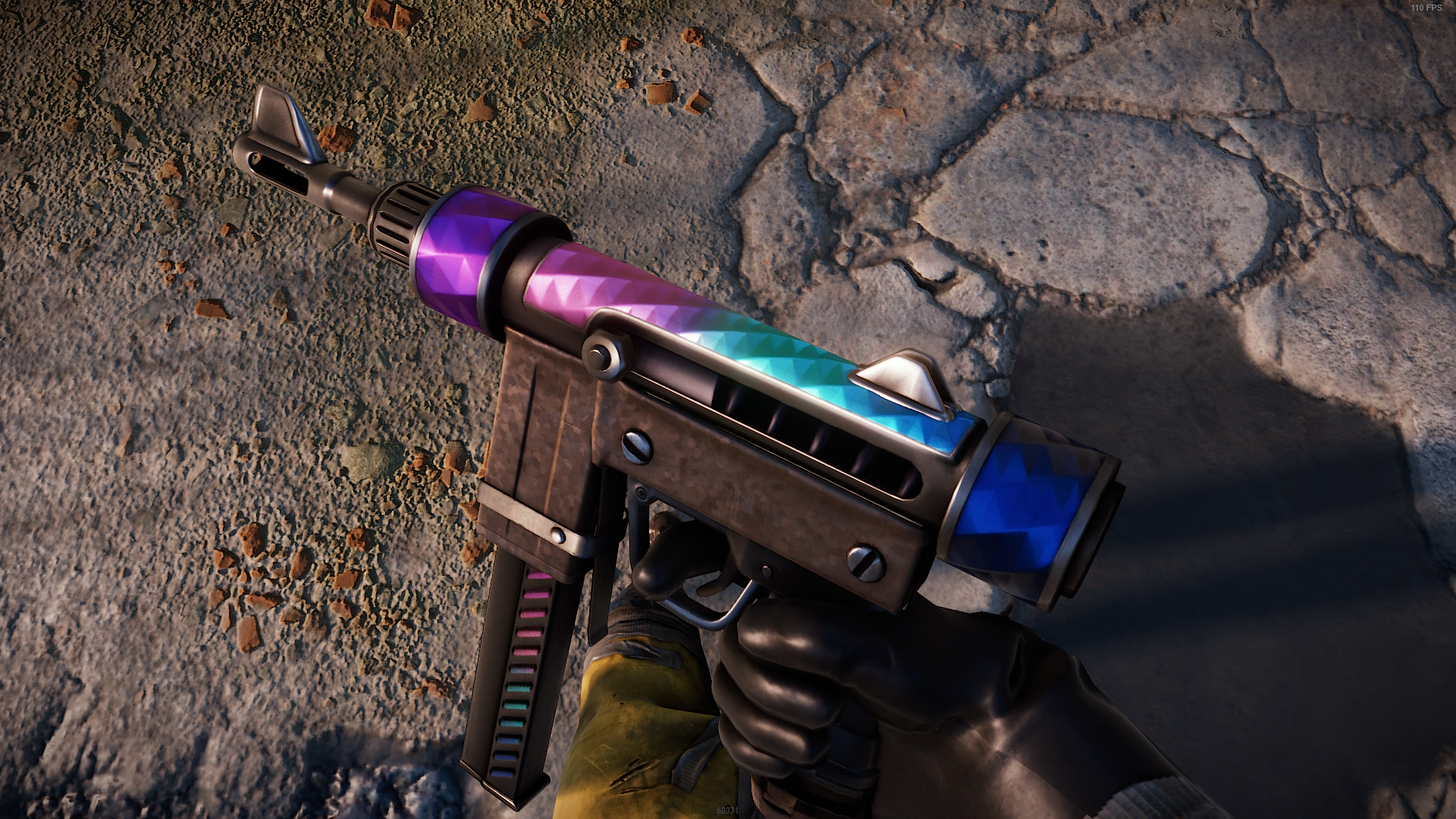 Shimmering Custom SMG