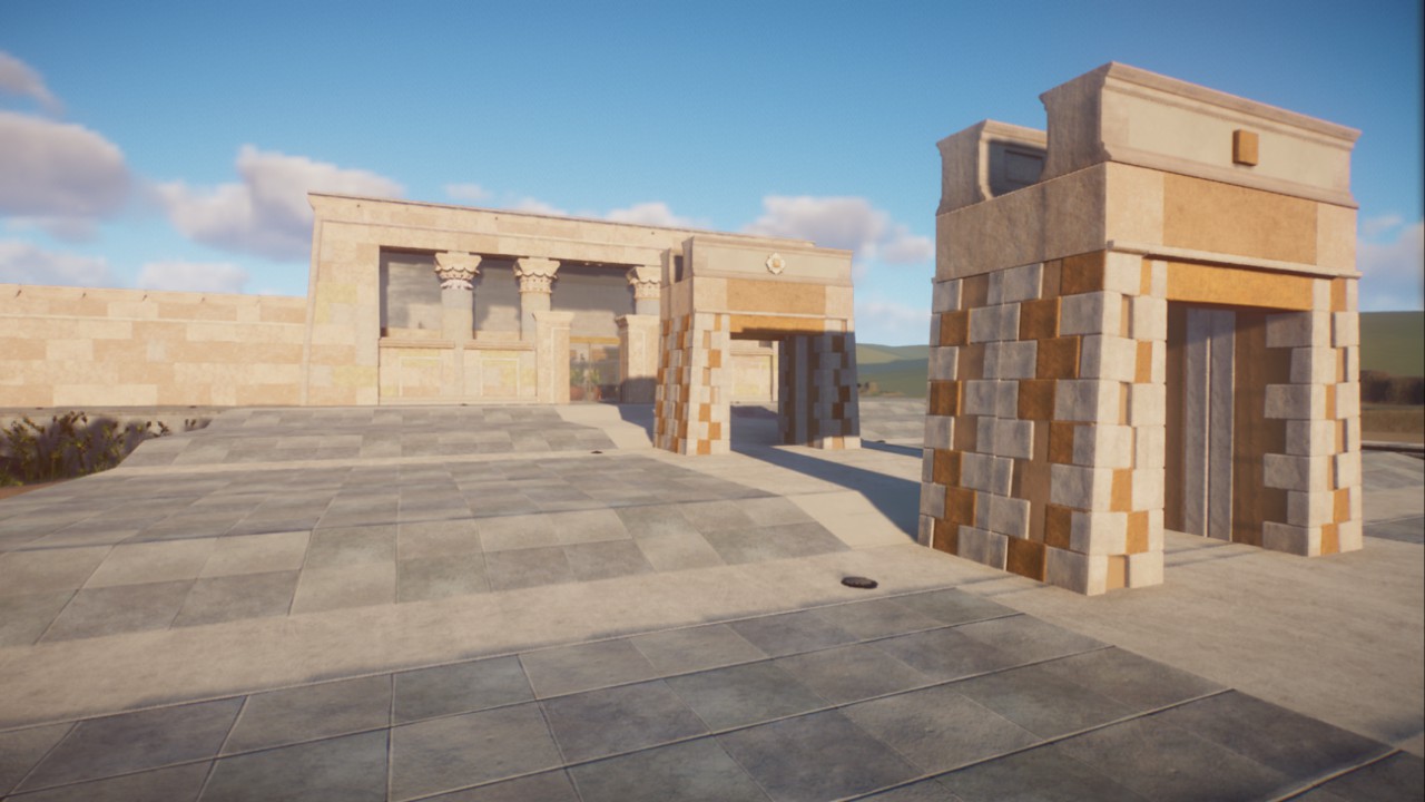 Egyptian Debod Temple