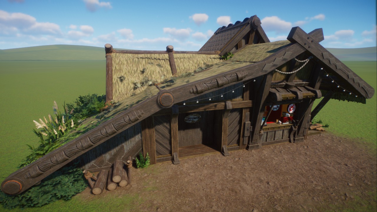 Nordic Medium Shop and Vending Shell