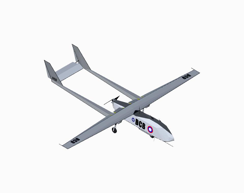 UAV with bombs