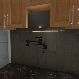 Pot Filler 02 Bronze