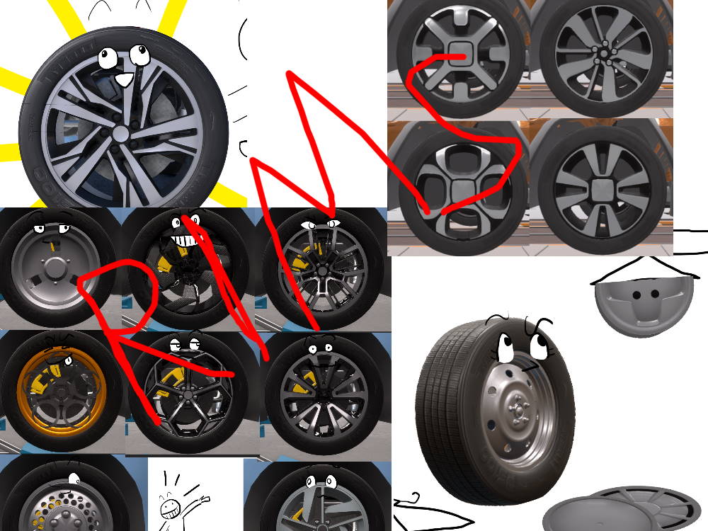 GT rim + The Big Rim Family + Steelie's wardrobe + bonus! 4.27