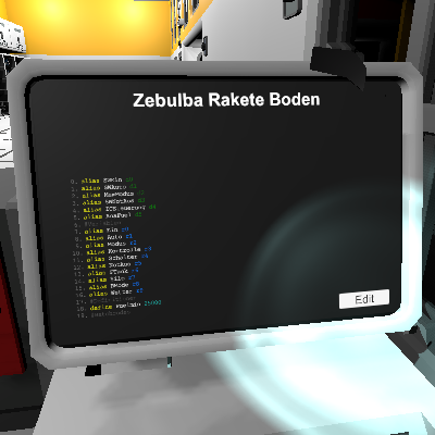 Zebulba Rakete Boden