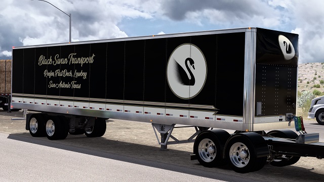 Black Swan SCS Box Trailer Skin Pack