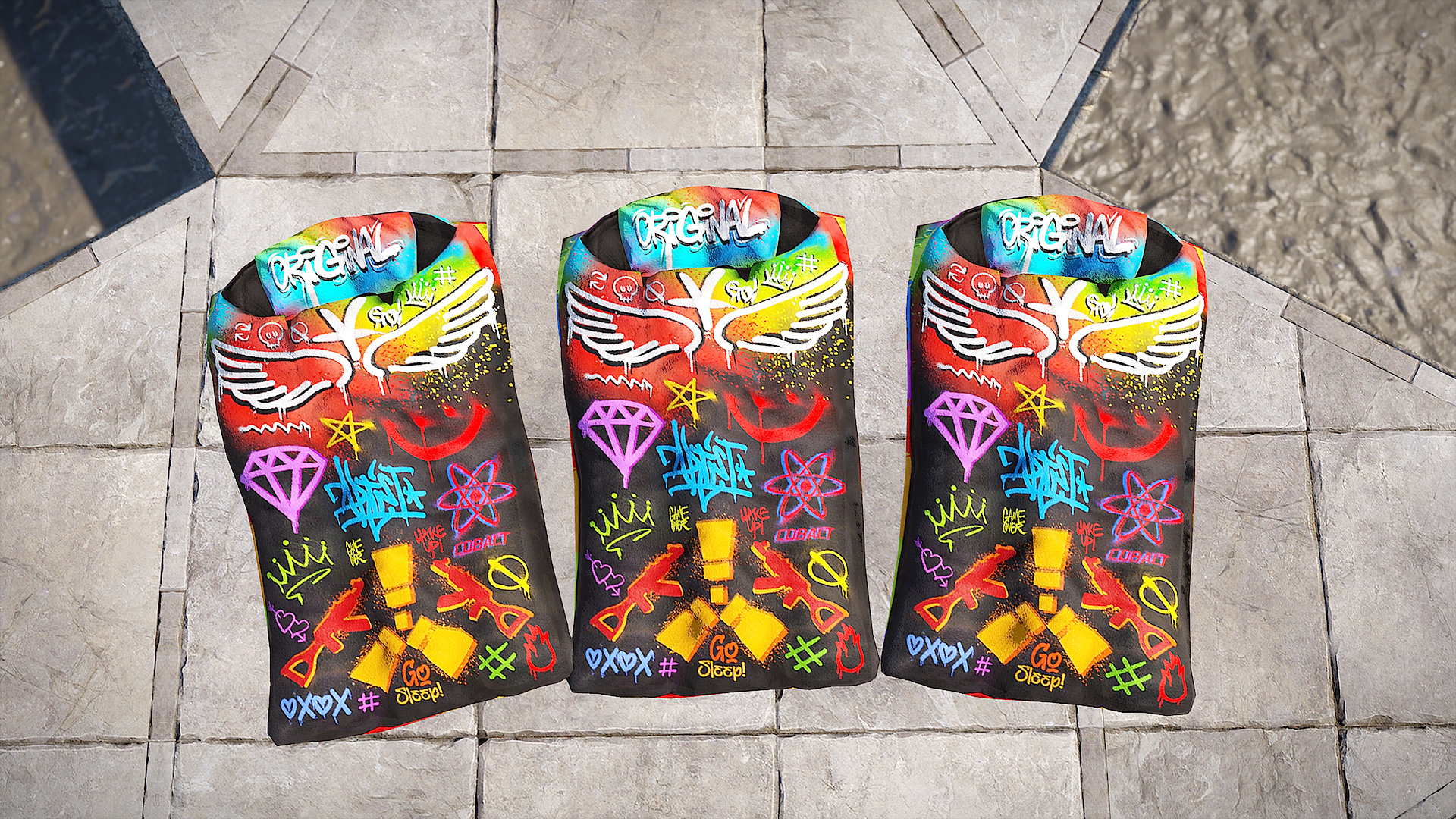 Spraycan Sleeping Bag