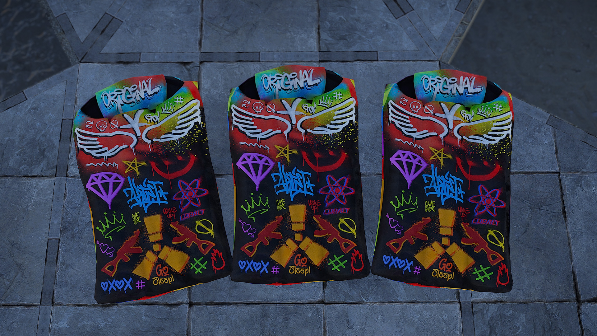 Spraycan Sleeping Bag
