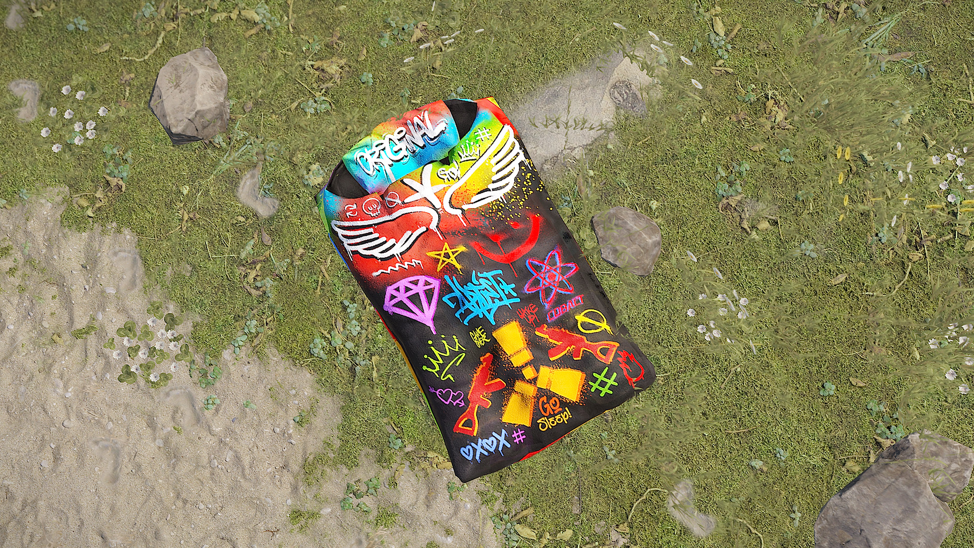 Spraycan Sleeping Bag
