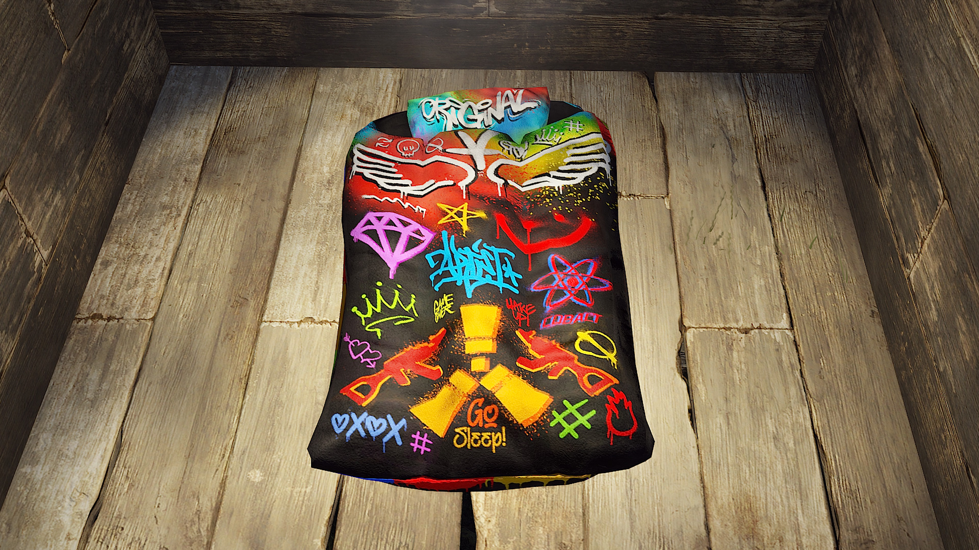 Spraycan Sleeping Bag