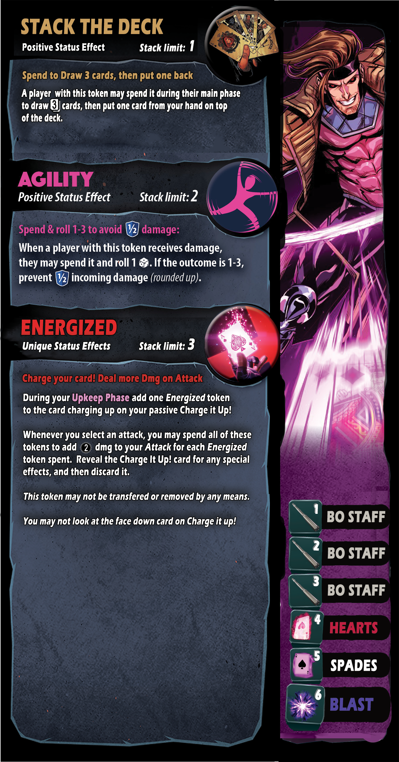 Gambit DT Homebrew. Finished with a print N play file ready