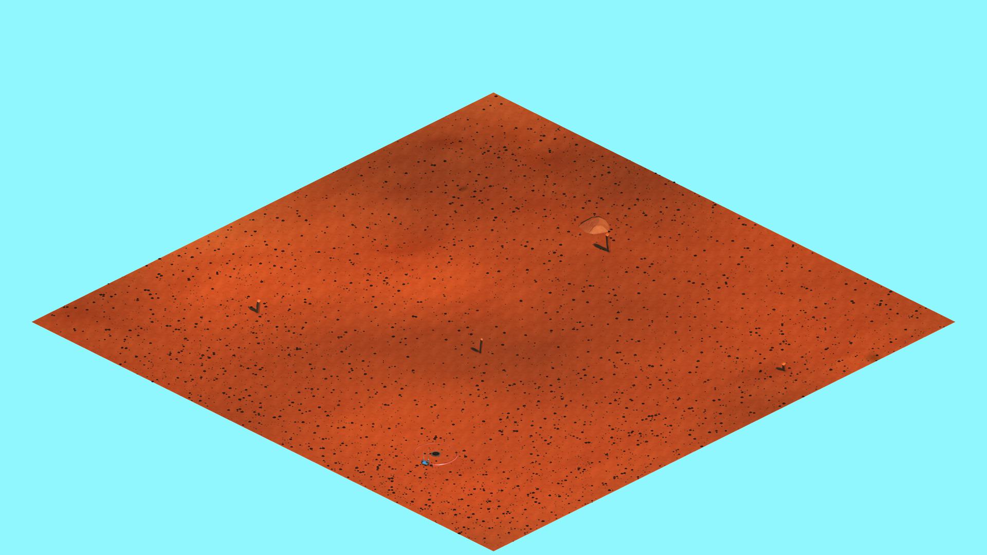 Martian Background Tile 8 (medium)