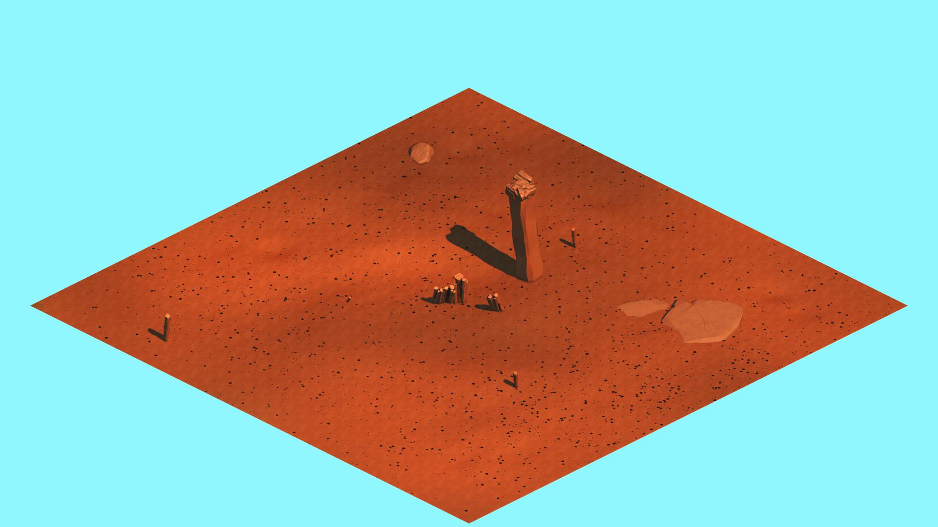 Martian Background Tile 7 (medium)