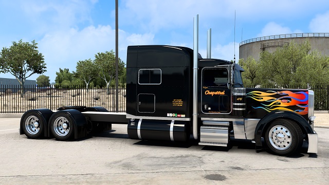 Chaparral Trucking and Hot Shot skin for the Jon Ruda 389