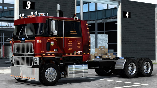 Alberta Heavy Haul skin for the Ford CLT-9000
