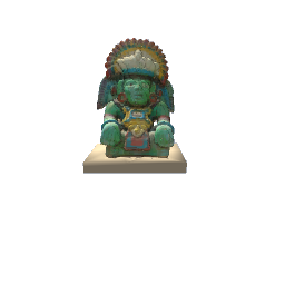 Aztec statue