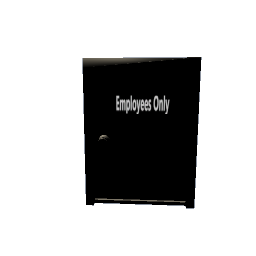 Employees only door preview