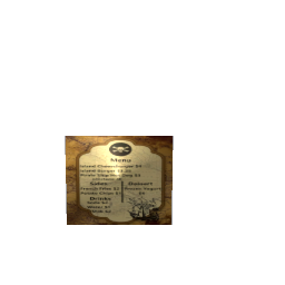Food menu preview