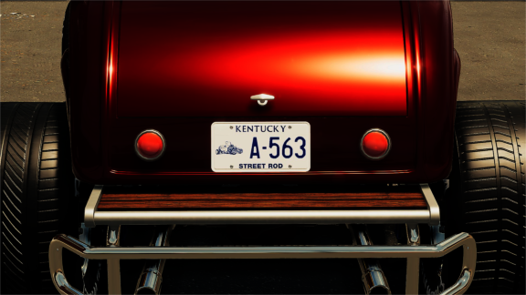 [PLATE] Kentucky Street Rod Plate