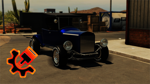 [CONFIG] Smith and Parker Old Daddy T (Proper Scale) 1924 Model T Roadster Pickup Custom V8 ZZ