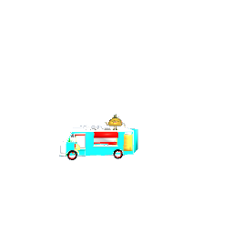 Taco food truck toy