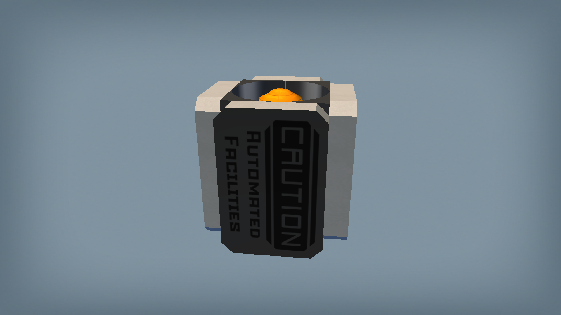 Trash Can Fire Light