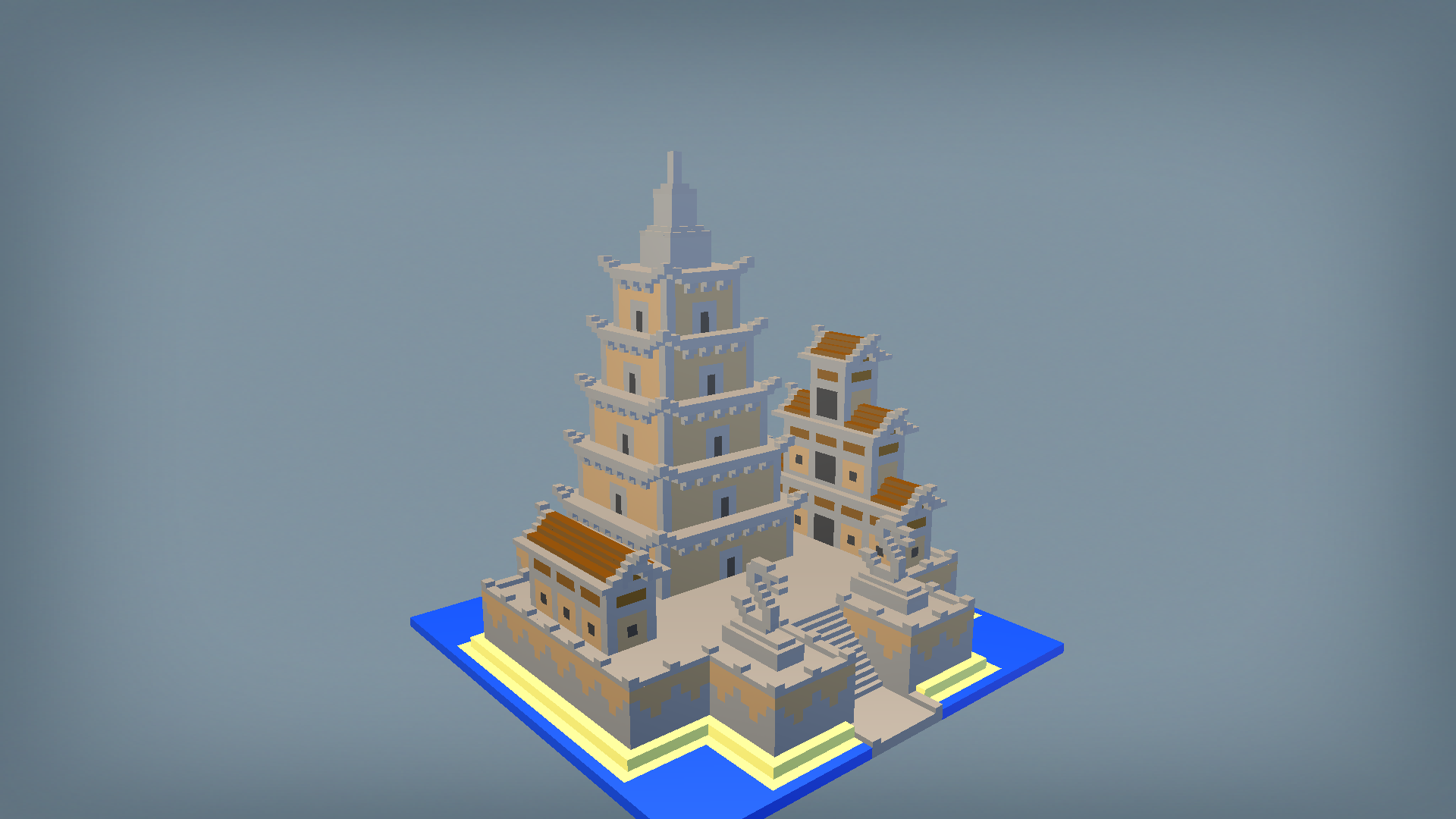 Ancient Pagoda (Deco)
