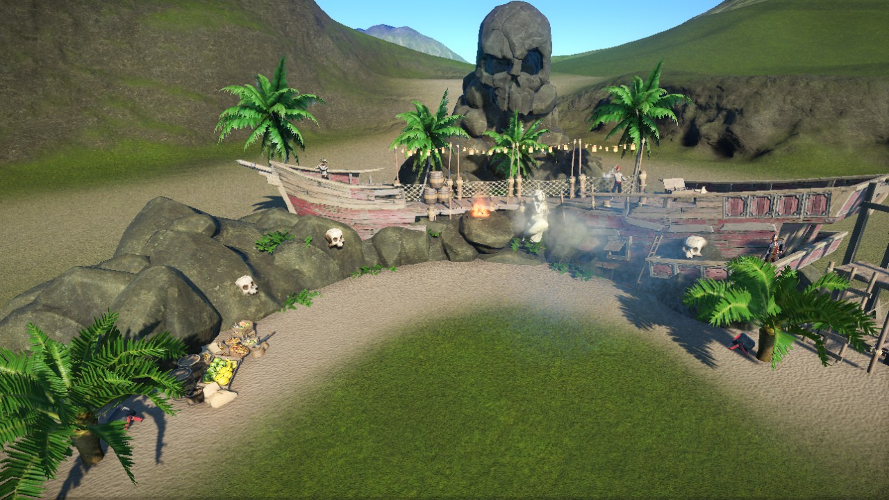 Whirly Rig Scene Pirate Tropical preview