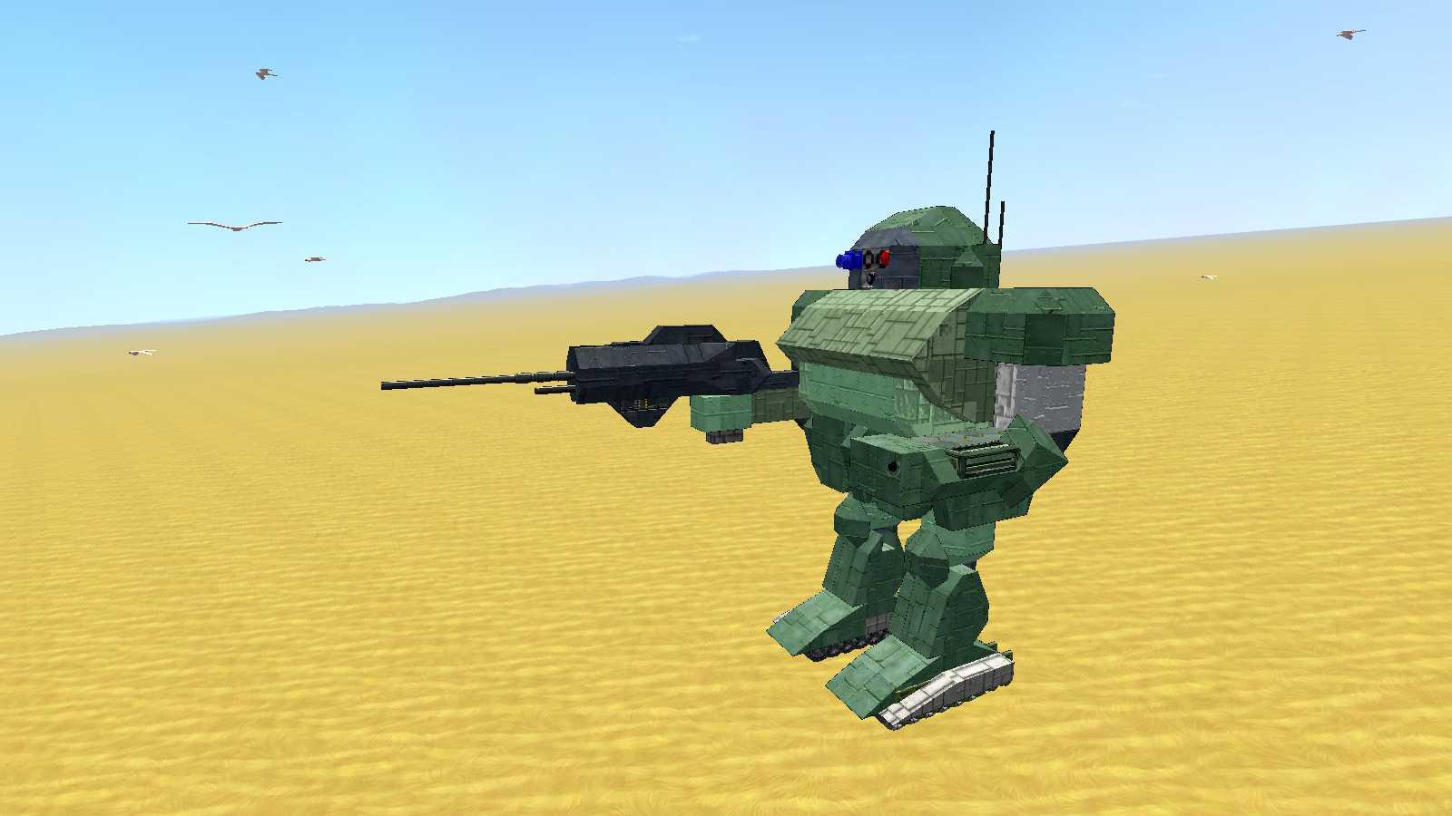 人型兵器型標的