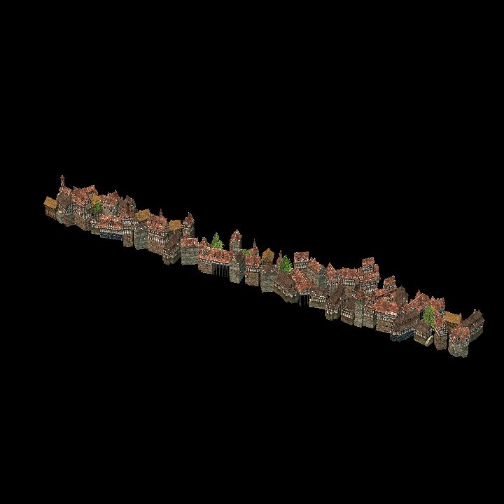 Overworld streets - straight dblewide 3