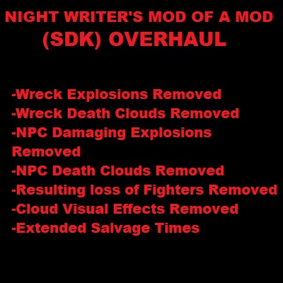 Night Writer's Mod of a Mod: (SDK) Overhaul Ship and Station Generation