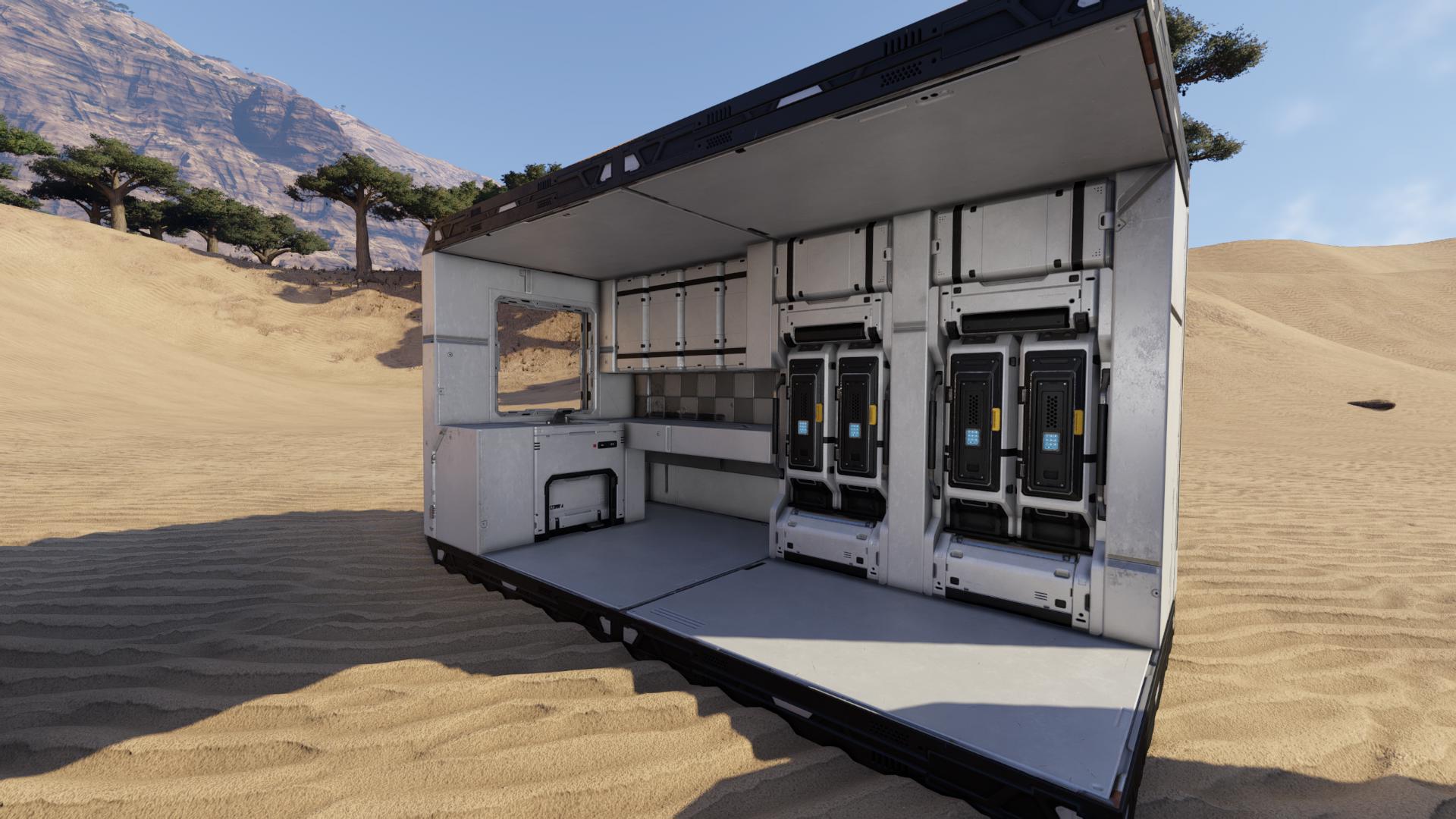 Outpost Single Base Kitchen Module preview