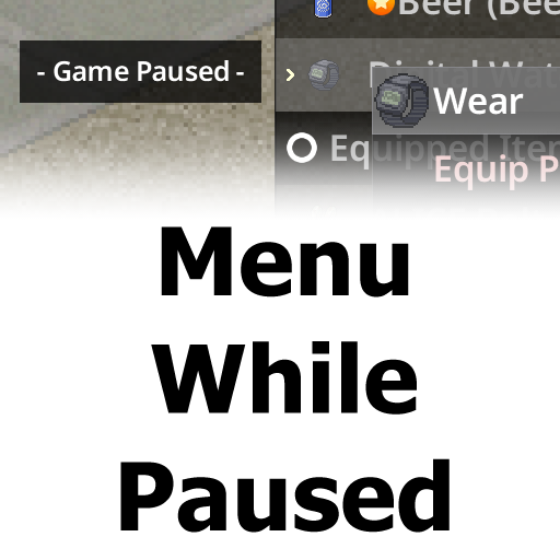 Menu While Paused