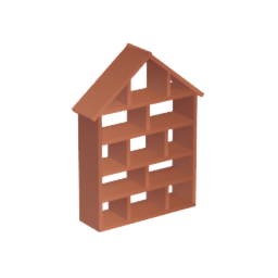 House Shelf V1 (no back) preview
