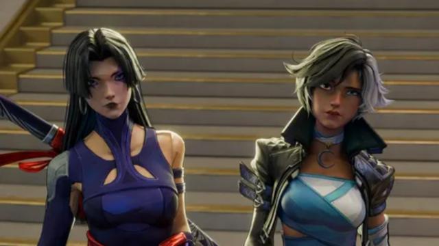 R-18 Mercy, Psylocke & Luna Snow (Marvel Rivals x Overwatch) Loading screen