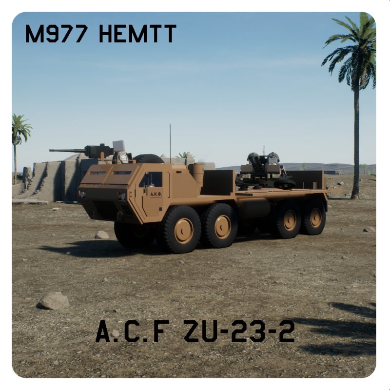 M977 Hemtt (A.C.F. ZU-23-2) preview