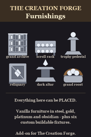 The Creation Forge - Furnishings