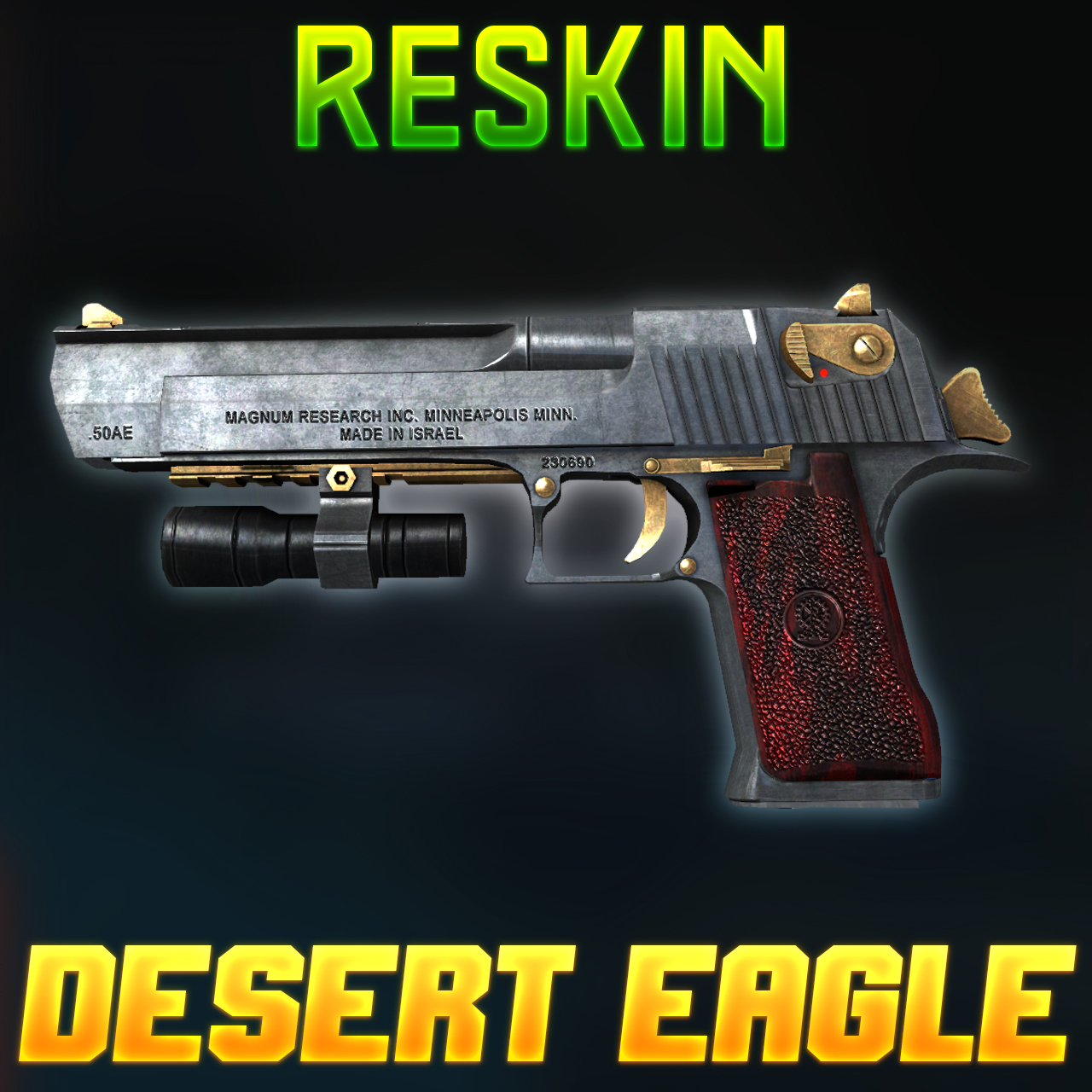 [MAGNUM] Deagle Gold Furniture Reskin
