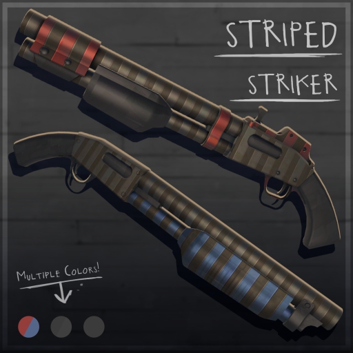Striped Striker (Team Spirit) – Team Fortress 2 Mod