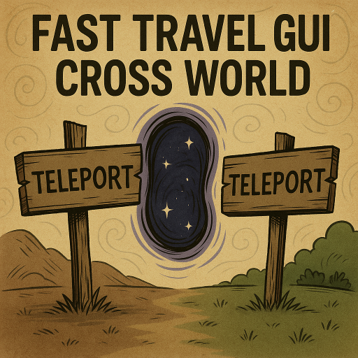 Fast Travel (GUI)-Cross World – Don't Starve Together Mod