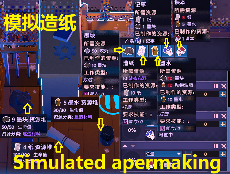 模拟造纸 Simulated Papermaking