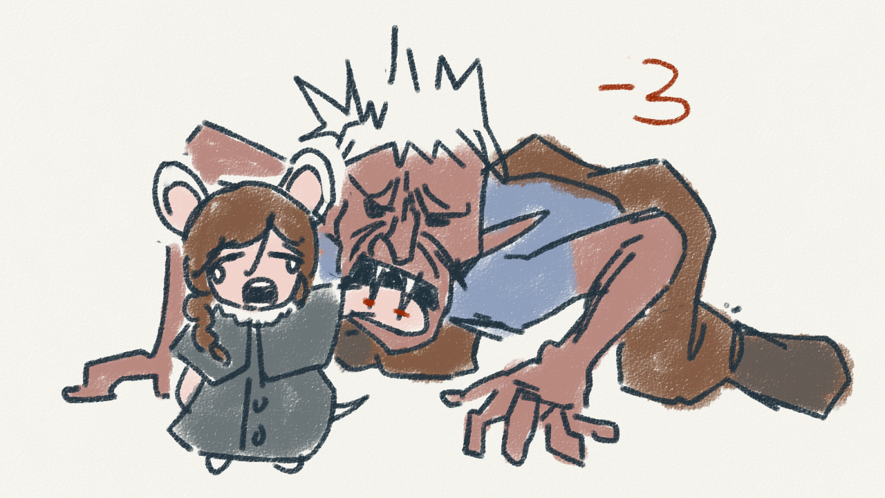 Bloodfeed on Ratkins cause Ate Without Table