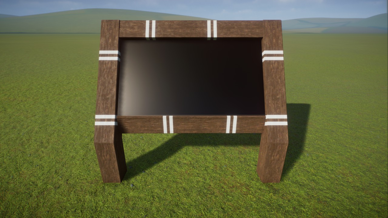 Wooden Educaton Board