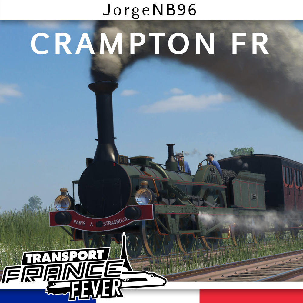 Crampton 2-1-0 French locomotives
