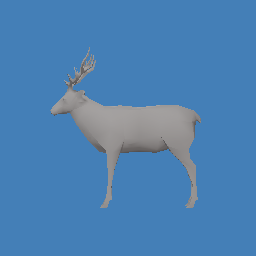 Bouncy Metal Stag