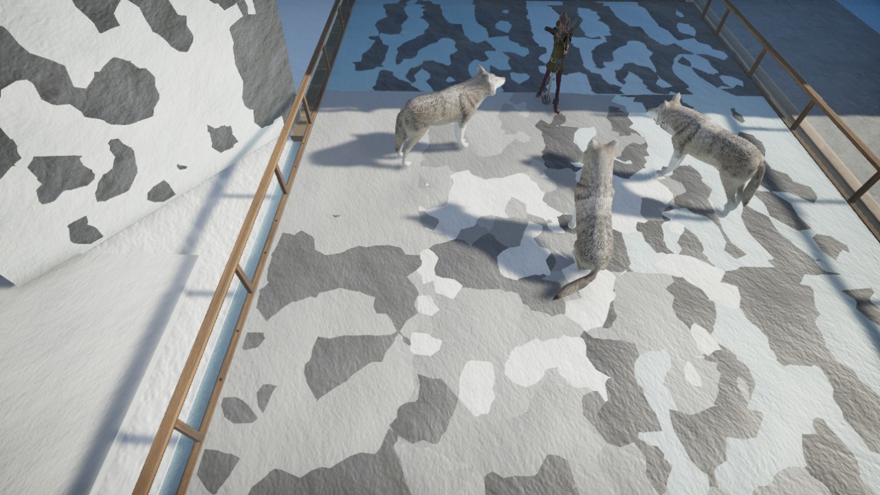 RECOLORABLE - STREET SNOW 4.8 METER