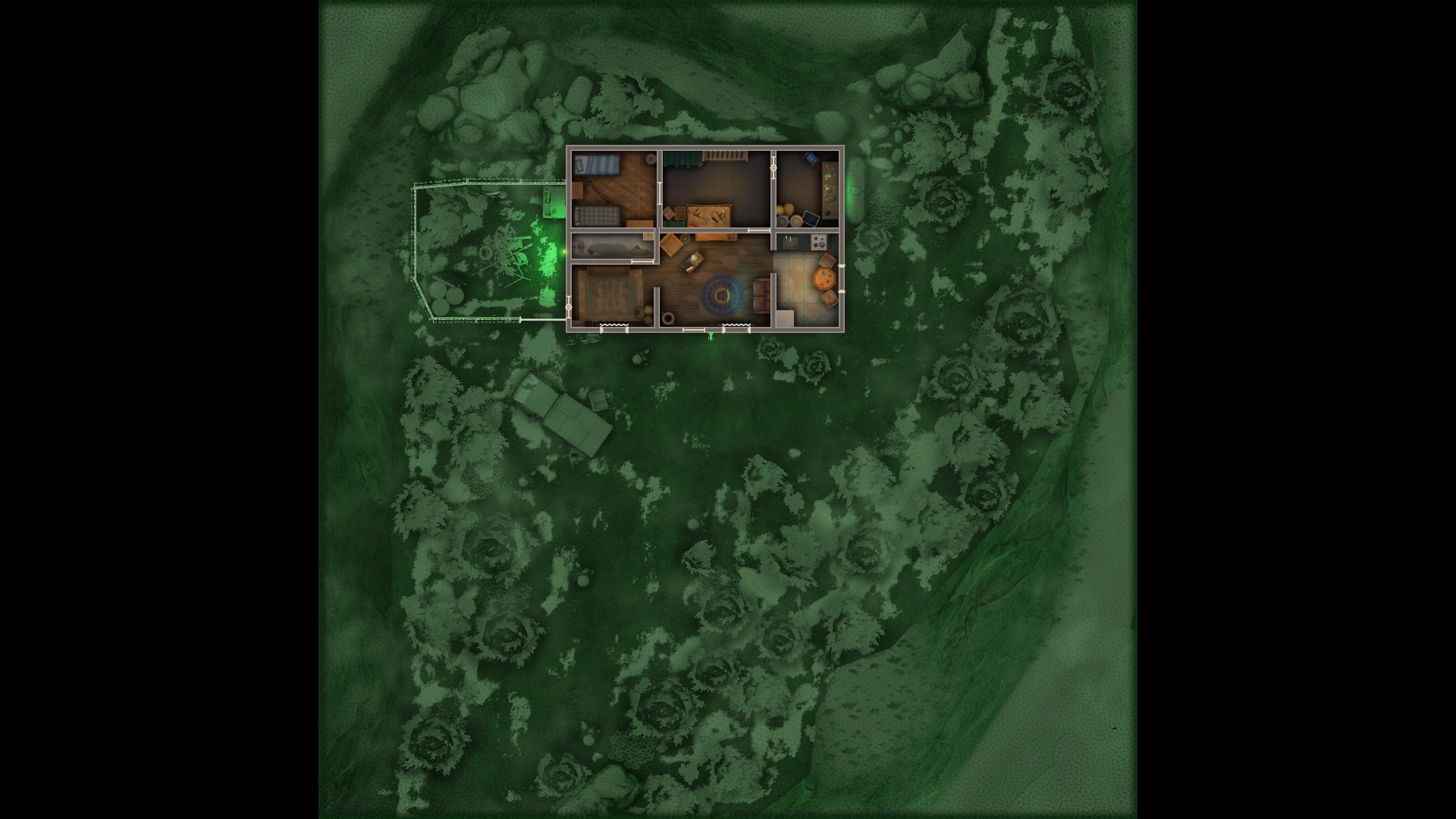 Uregistan "Mountain Hideout" #2 (Night)