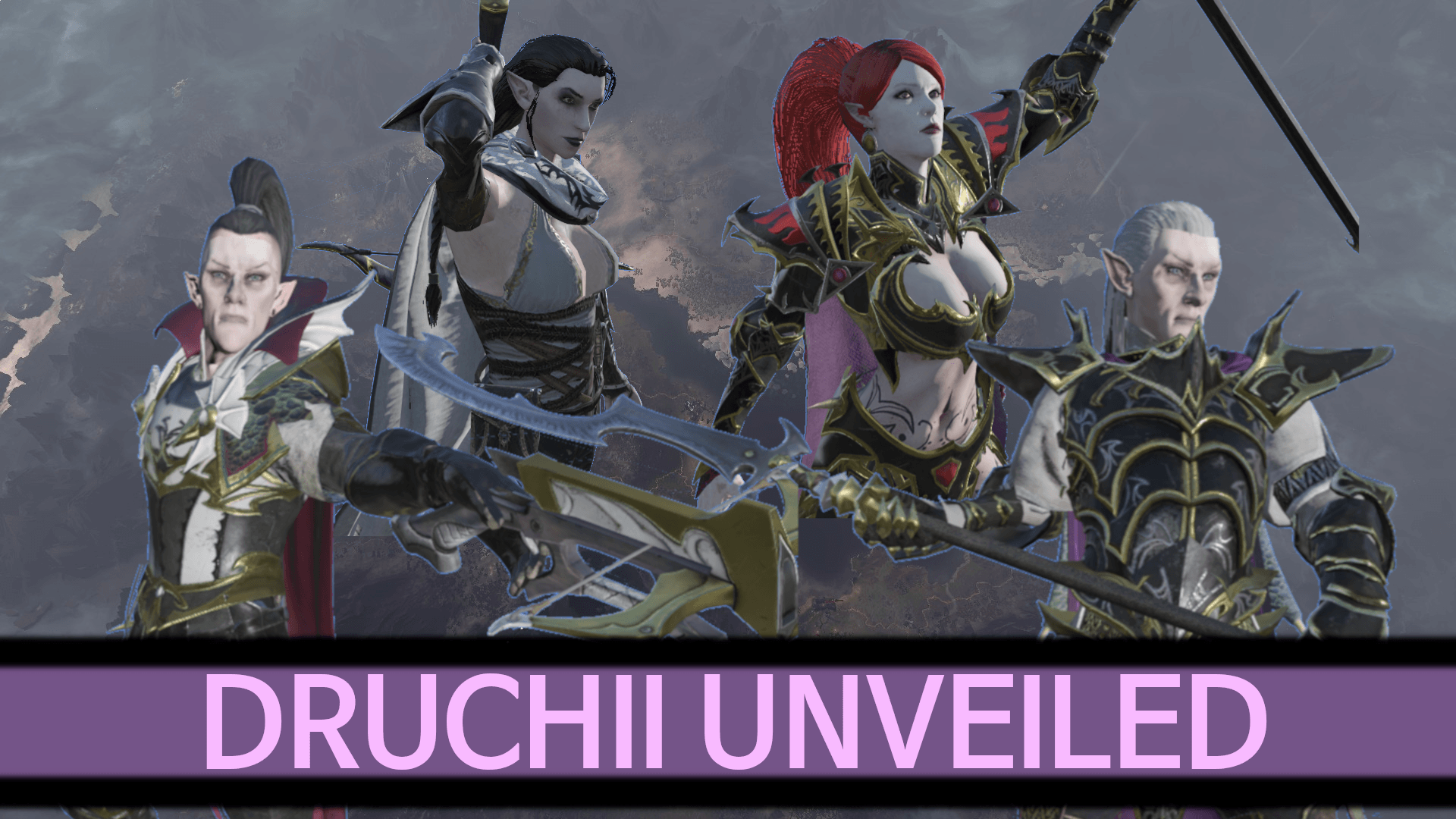 [EC] Druchii Unveiled - Dark Elves New Units and Reworks
