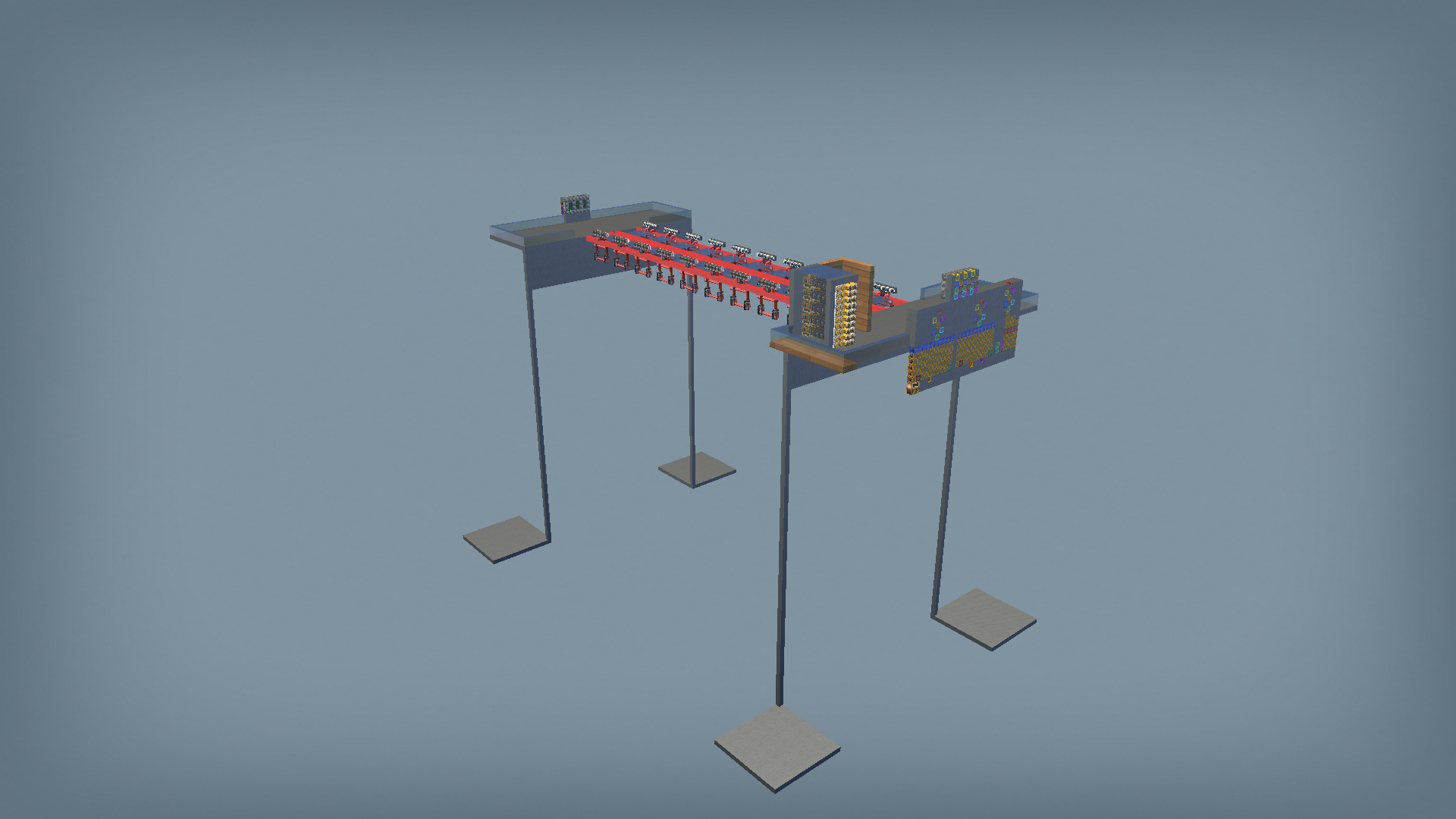 squid game glass stepping platforms 1