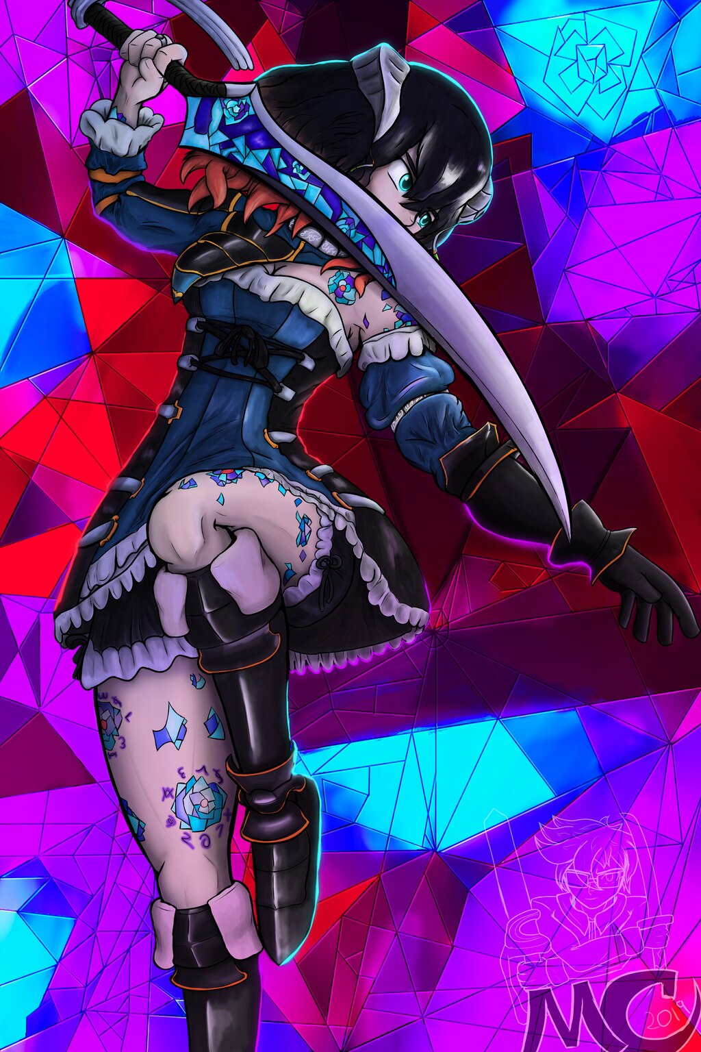 アート・デザイン・音楽 Art of Bloodstained Ritual of the Night Game-Page-Box-Art_Bloodstained