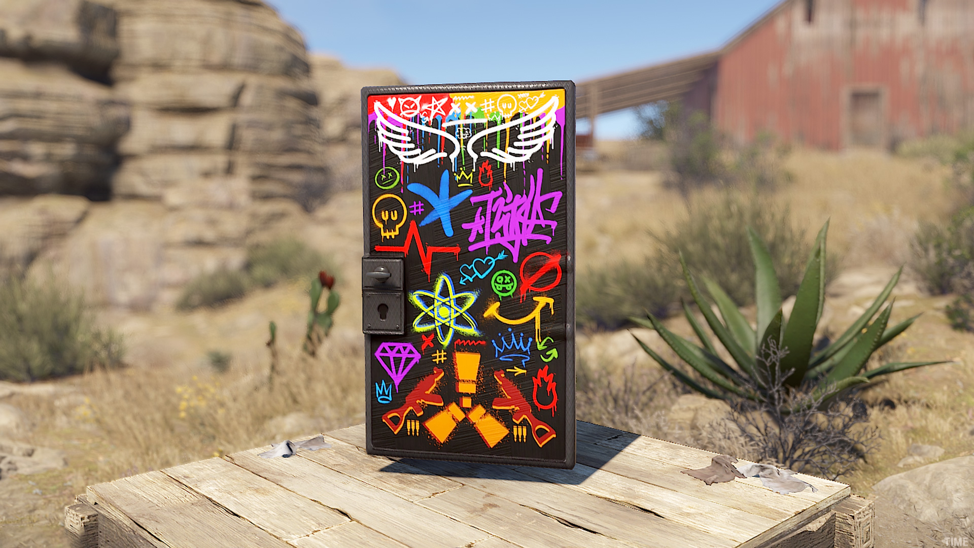 Spraycan Sheet Metal Door