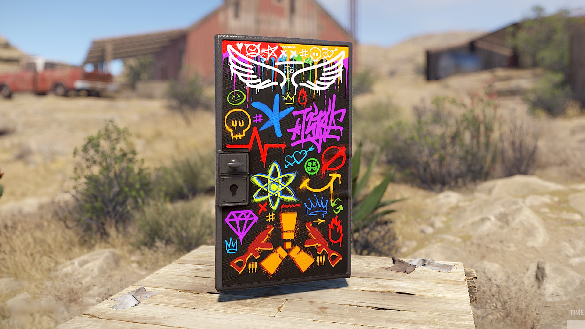 Spraycan Sheet Metal Door